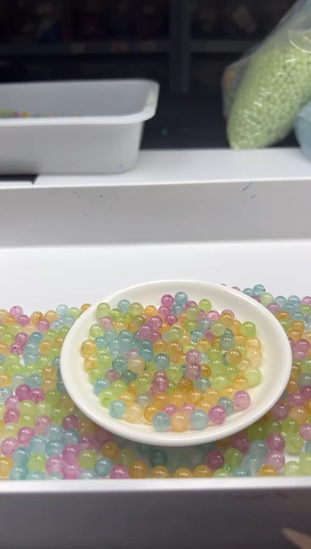 未镶嵌颈饰碧玺w2502彩虹碧玺8mm*30颗