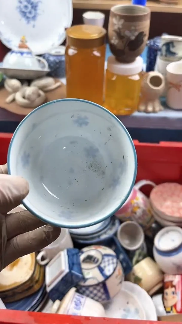 瓷片随*英歌瓷器满19.9包邮