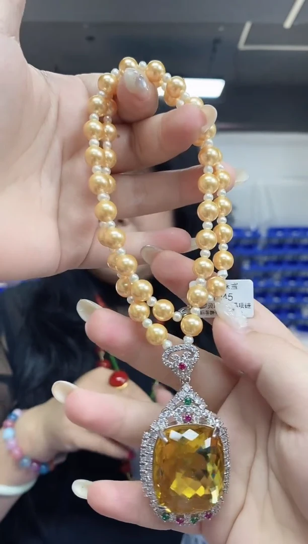 【闪购商品】水晶吊坠未镶嵌多样性发其一颜色微差