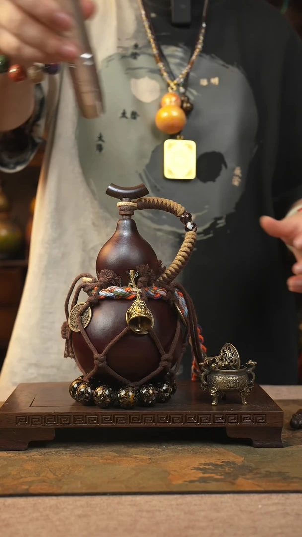 171大漆葫芦一物一拍记葫堂出品不带手串