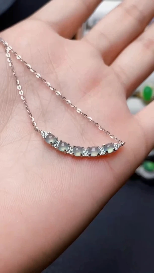 银S925镶嵌戒指翡翠5527