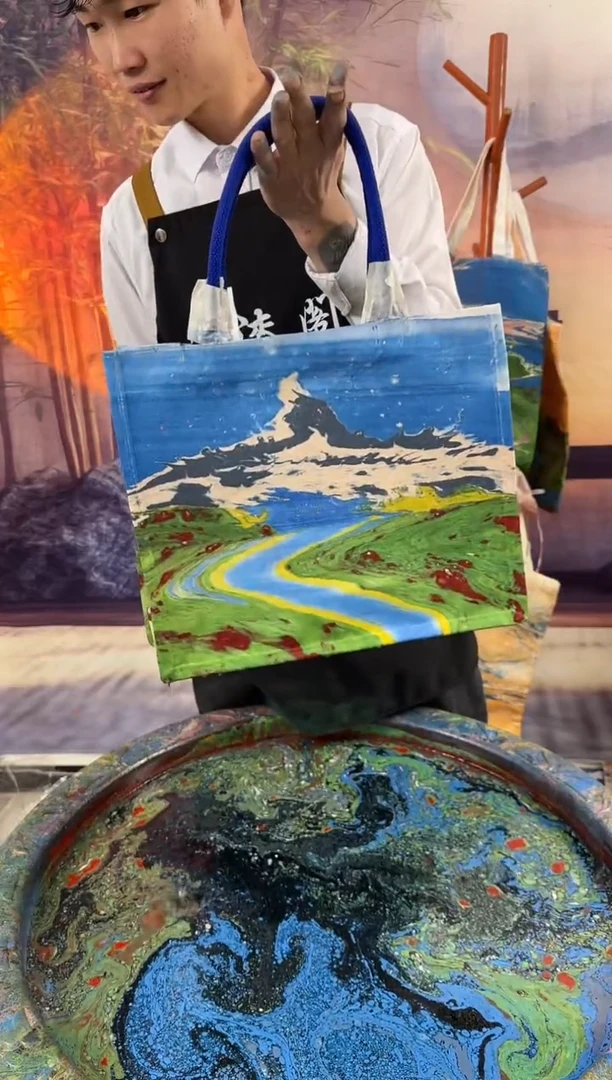 雪山花海现场制作257