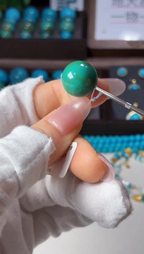 未镶嵌绿松石吊坠1