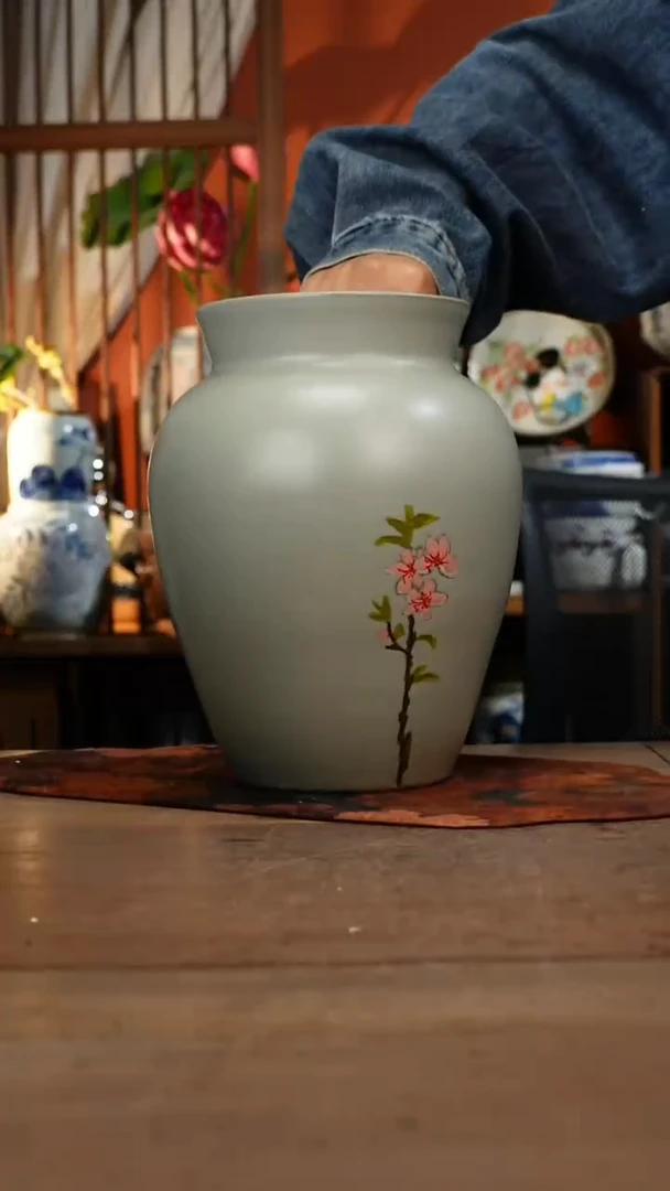 现代高温釉下彩手绘陶瓷餐具