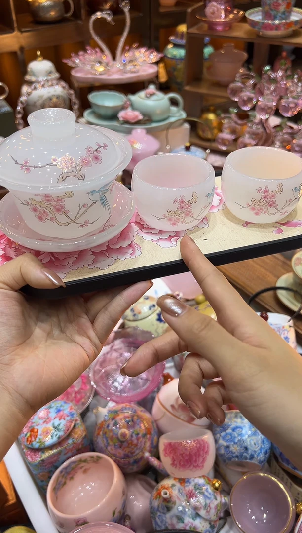 【闪购商品】盖碗加2杯1111111111