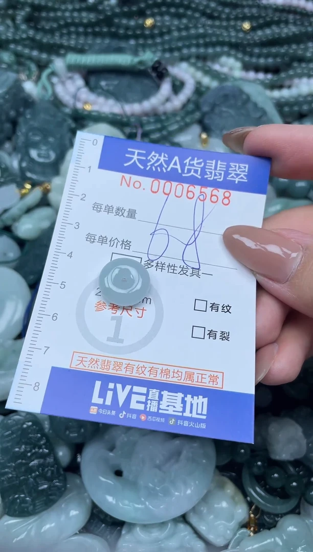 颈饰未镶嵌翡翠天然A货 支持复检