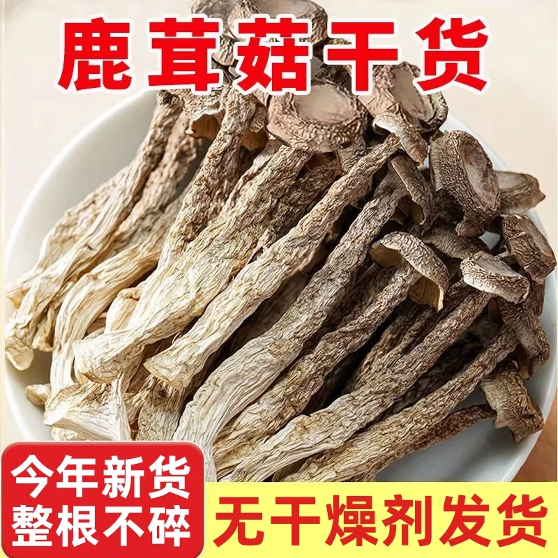 鹿茸菇干货500g古田鹿茸菌脆脆菇高山批发250g干锅爆炒菇类干货