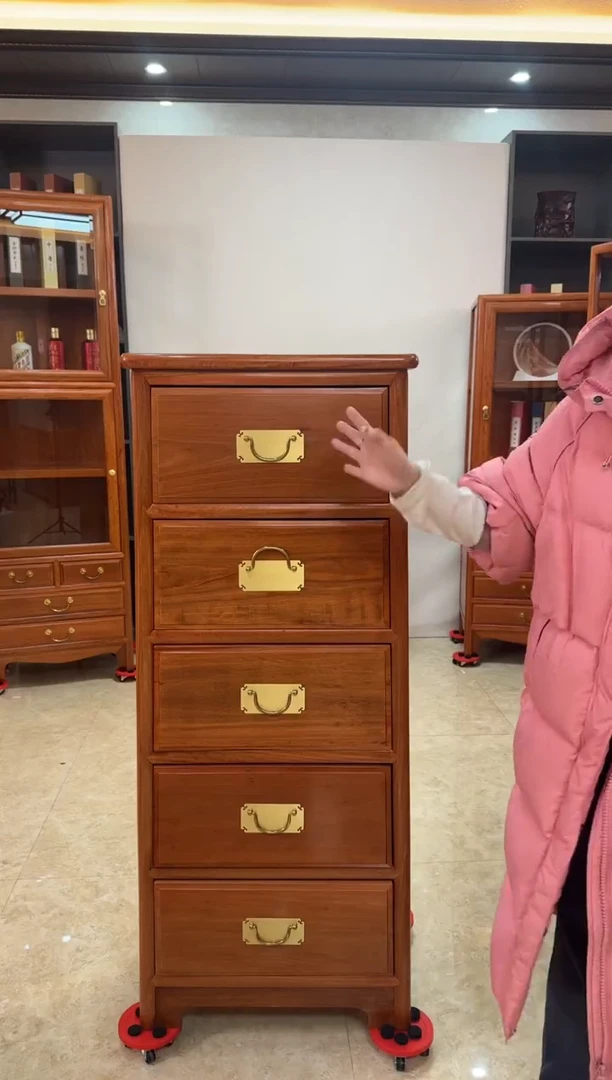 花梨木类家具花梨五斗柜