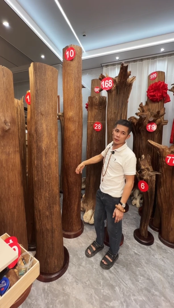 沉香摆件自**空沉香原料