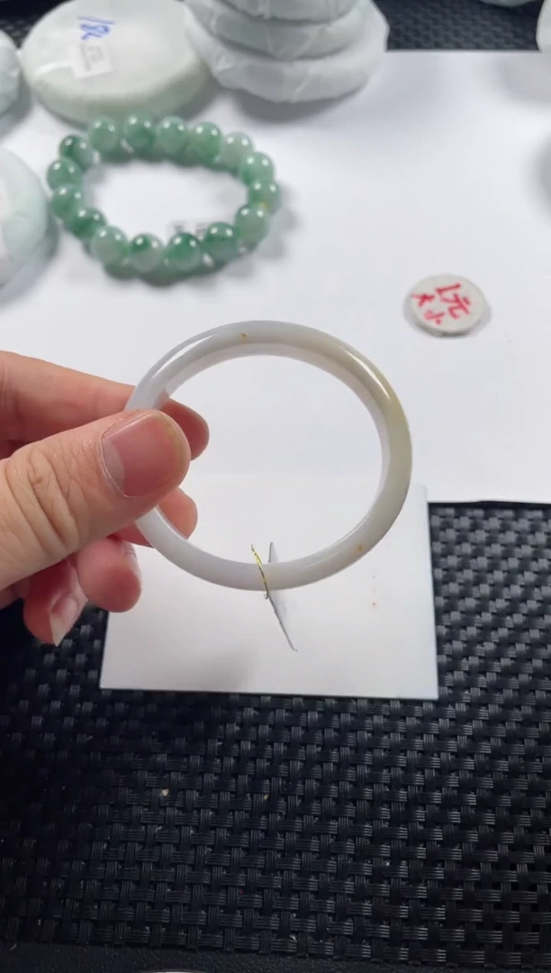 未镶嵌手镯翡翠 3079 52+