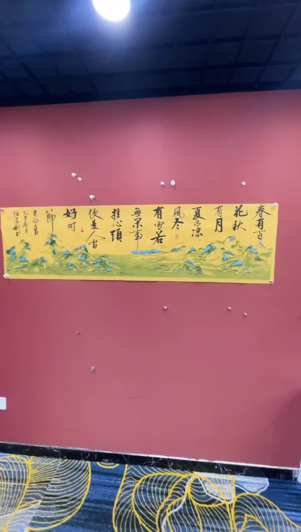 【闪购商品】国画张宗树8平尺书法—春夜喜雨