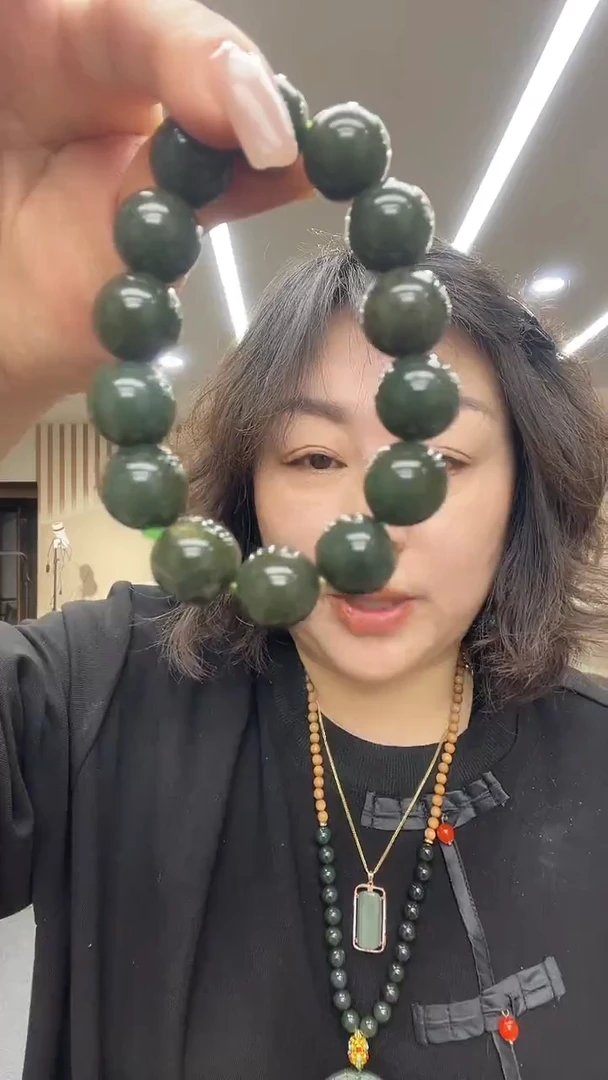 未镶嵌和田玉挂件15手串