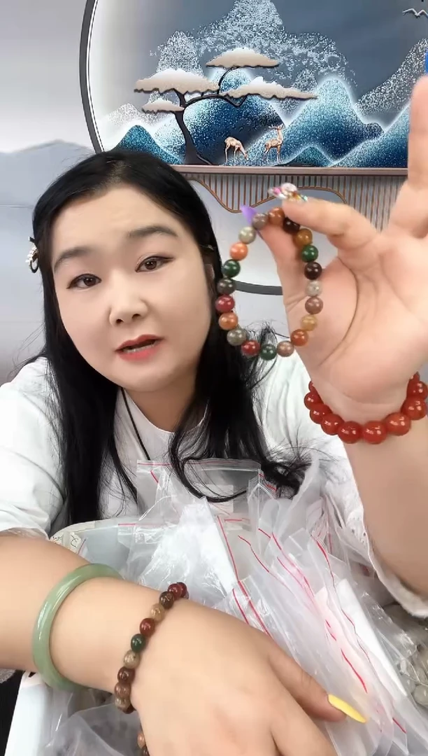 颈饰未镶嵌水晶超七幽灵手串