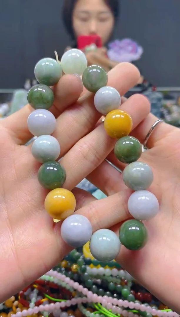 颈饰未镶嵌翡翠13MM/L/翡翠A货，一件也是批发价