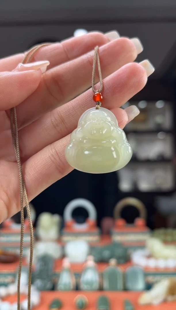 【闪购商品】和田玉颈饰未镶嵌佩佩28mm左右