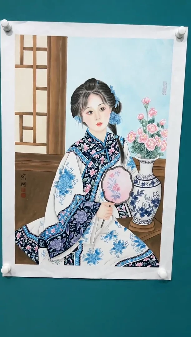 国画宋轲-4.8平尺-国画作品