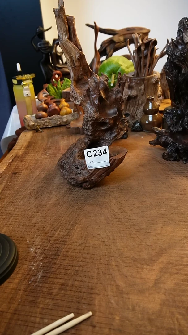 C234鹰瞳手作硬木工艺倒流香