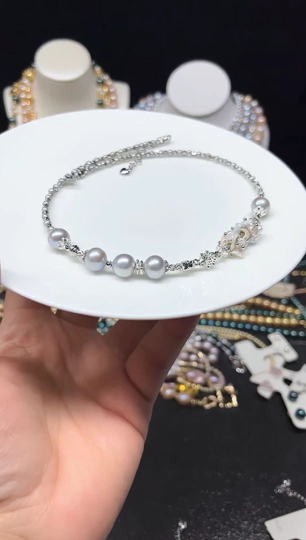 【闪购商品】淡水珍珠颈饰未镶嵌多人