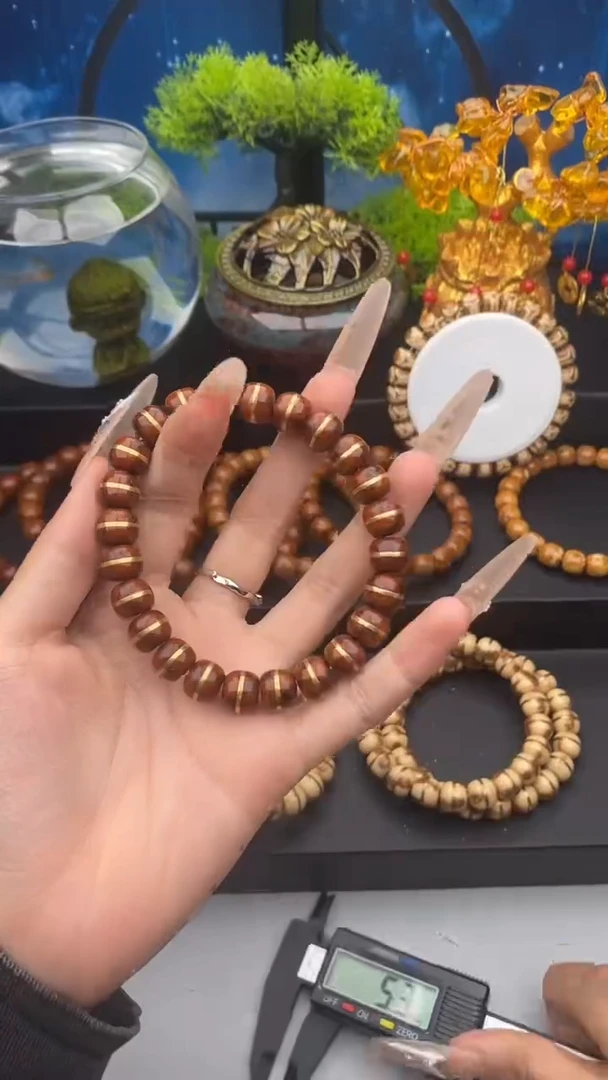 紫金鼠手串紫金鼠一线天二代19号