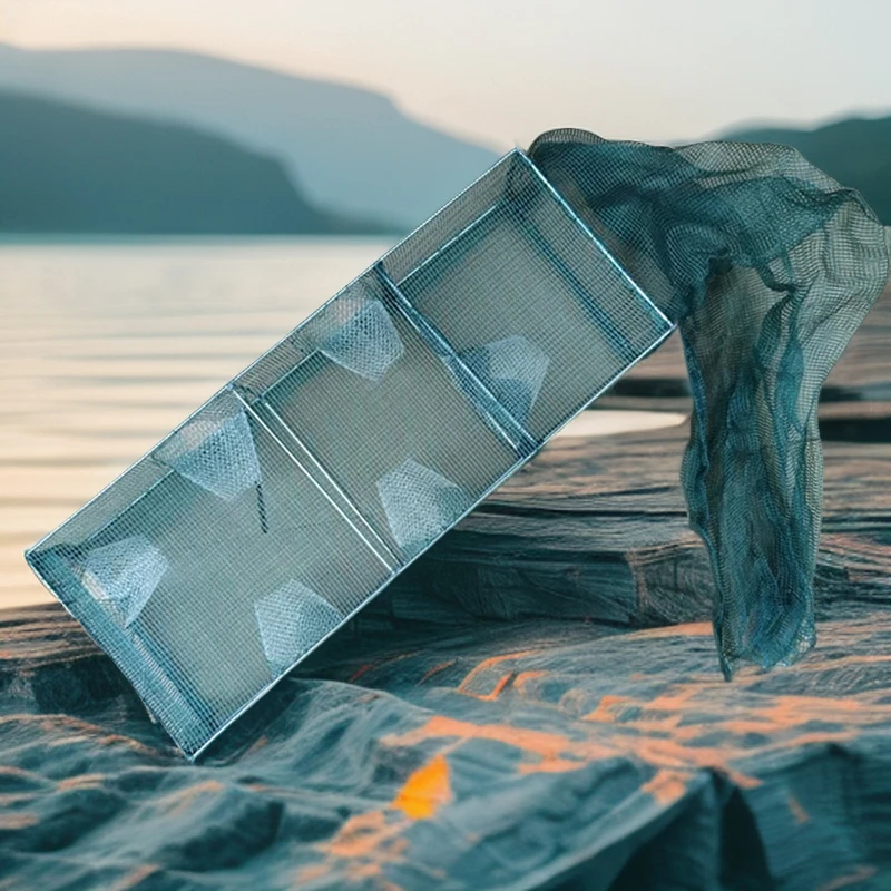 河虾笼小龙虾网手抛笼杂鱼笼草虾青虾网鳝鱼泥鳅笼鱼笼