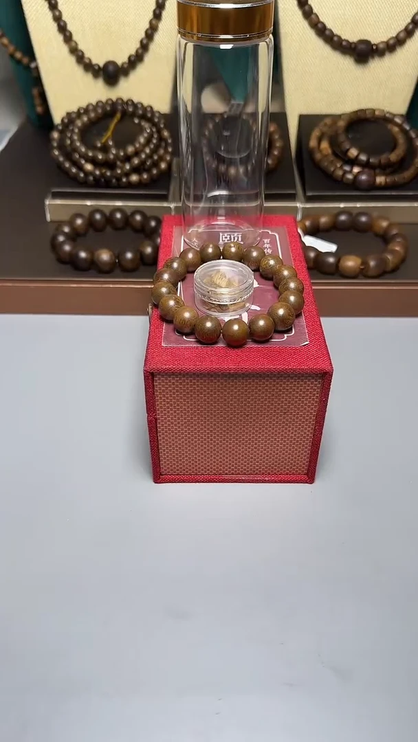 沉香芽庄黄奇1.2圆珠单圈