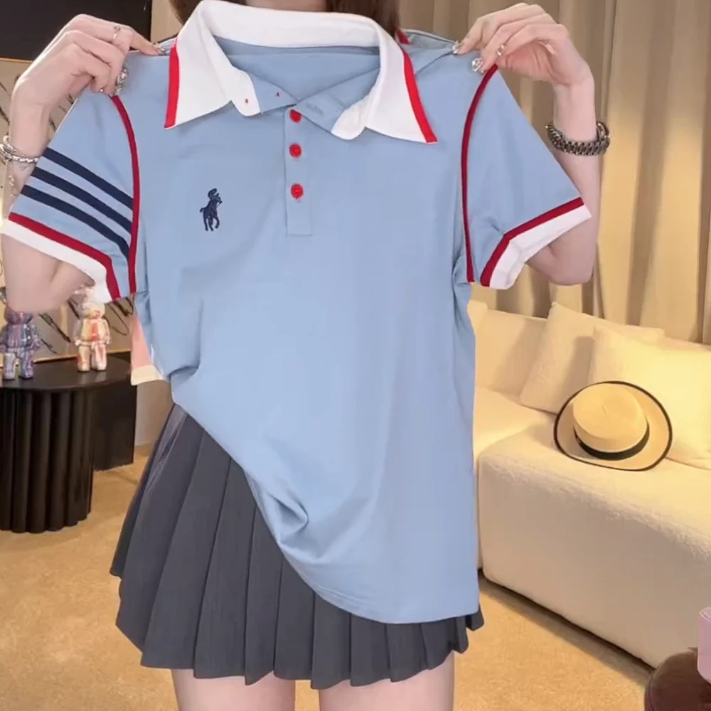 2025春夏新款百搭时尚t恤简约显瘦短袖上衣