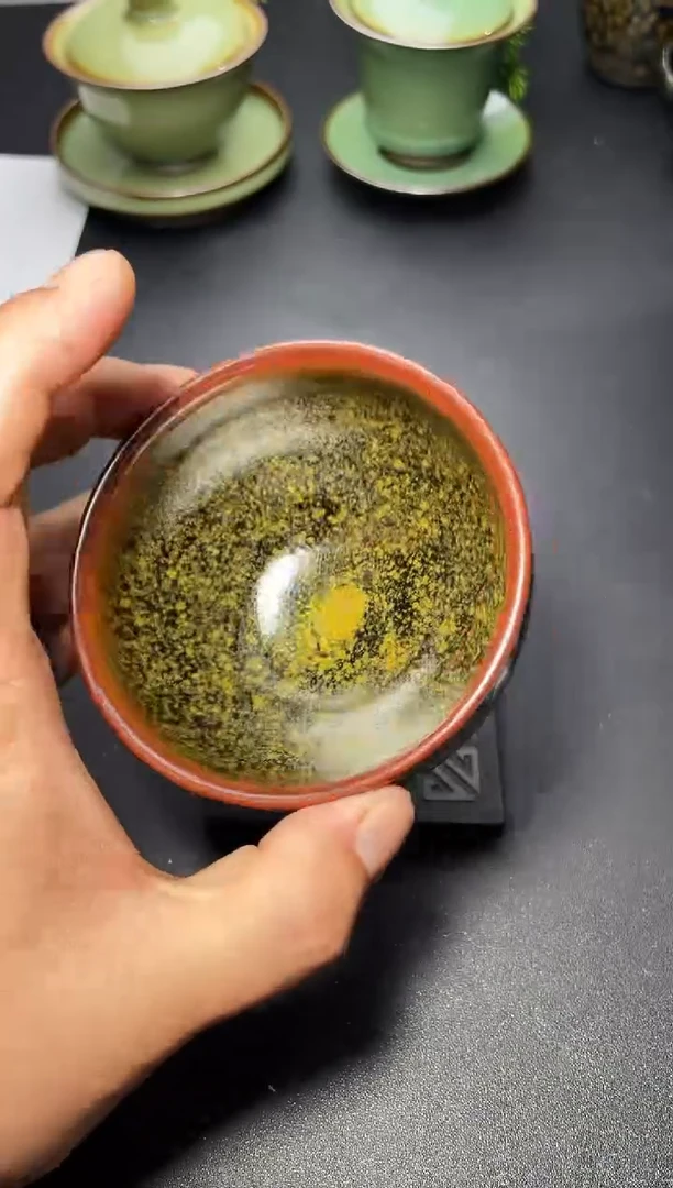茶盏13叶紫建盏