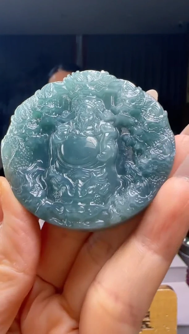 翡翠未镶嵌颈饰多样性发其一YJ@@60B7J07093