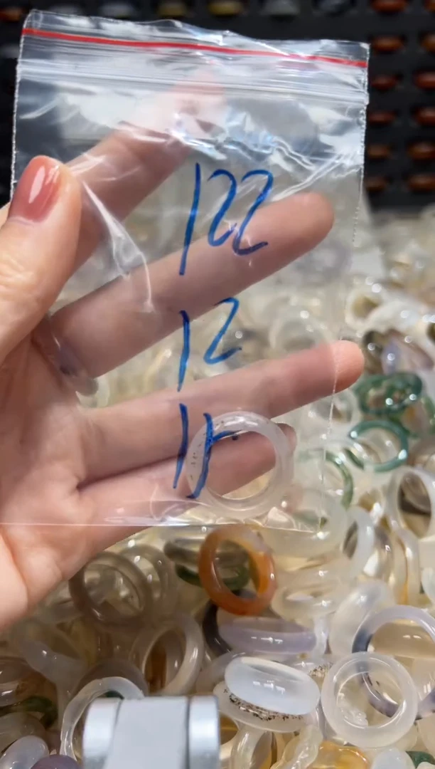 未镶嵌戒指玛瑙/玉髓122