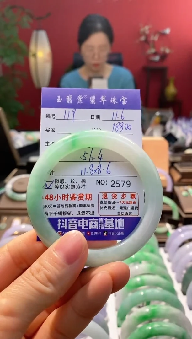 未镶嵌手镯翡翠翡翠119
