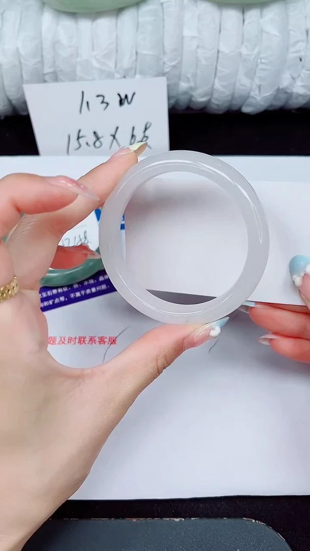 未镶嵌手镯石英质玉468-55/56