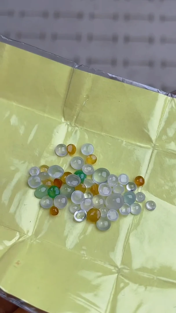 【闪购商品】翡翠耳饰未镶嵌天然A货翡翠12