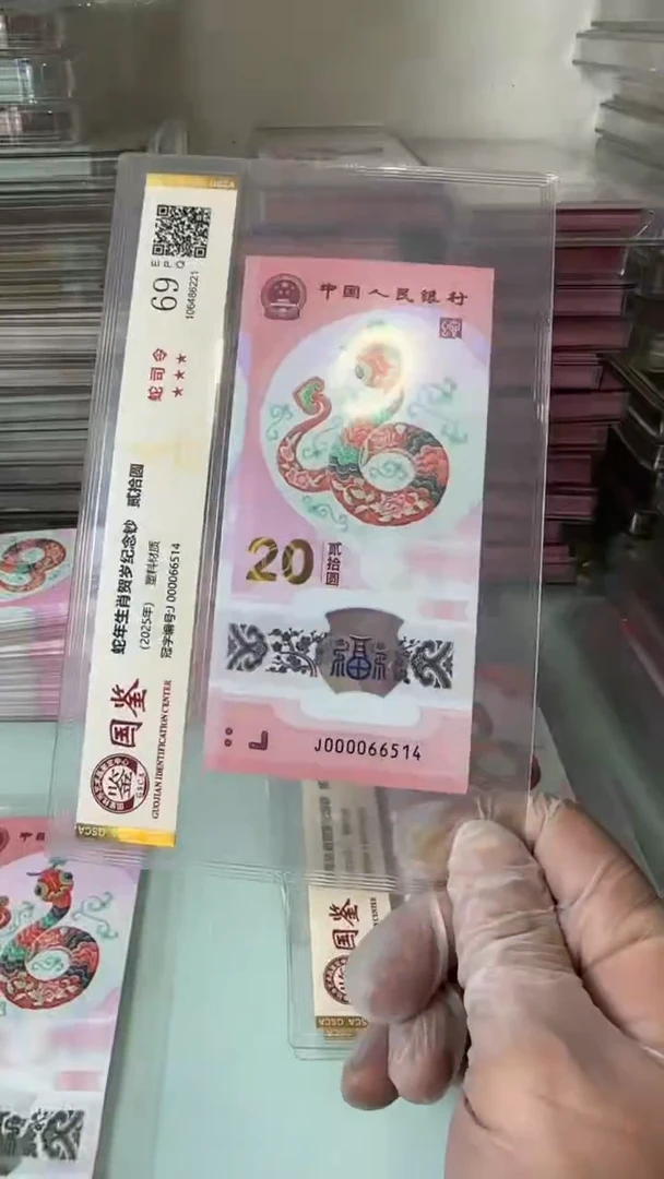 【闪购商品】塑料000066514-蛇钞单张！