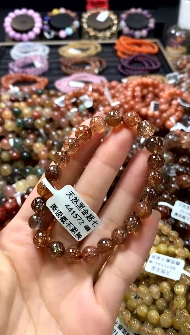 未镶嵌手链水晶8*