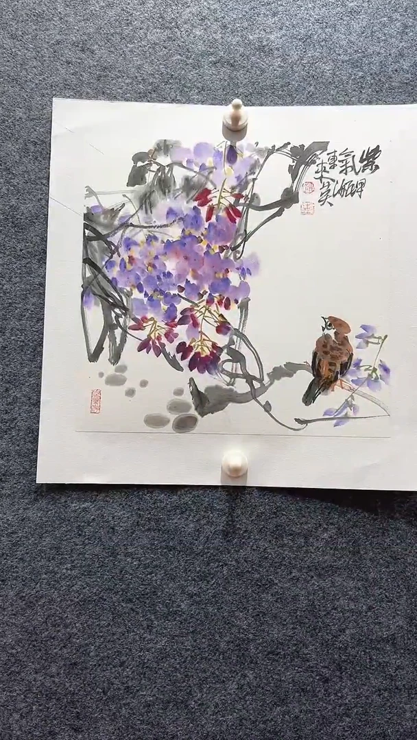 国画赵海英/国画/花鸟