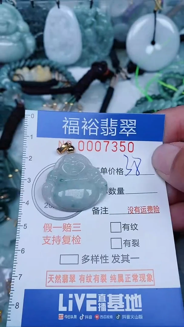 【闪购商品】翡翠颈饰未镶嵌...0007350