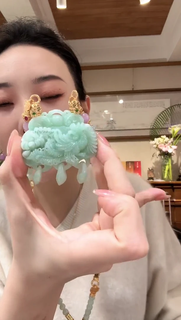 【闪购商品】翡翠颈饰未镶嵌国风