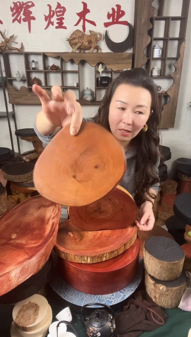 海***空一物一拍手工制作诧异寂风干泡台茶台