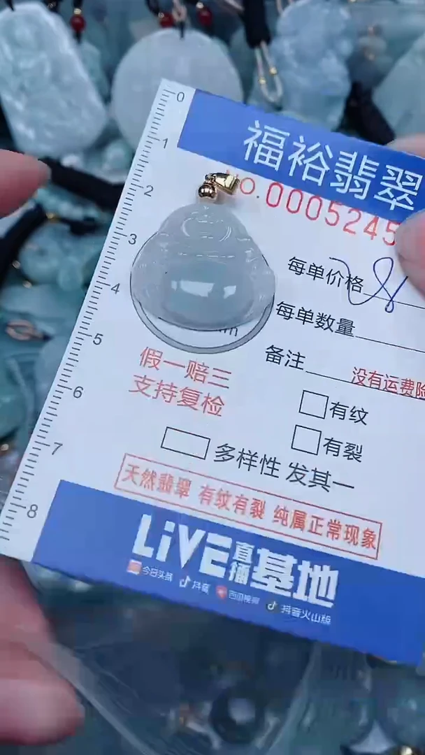 【闪购商品】翡翠颈饰未镶嵌...0005245