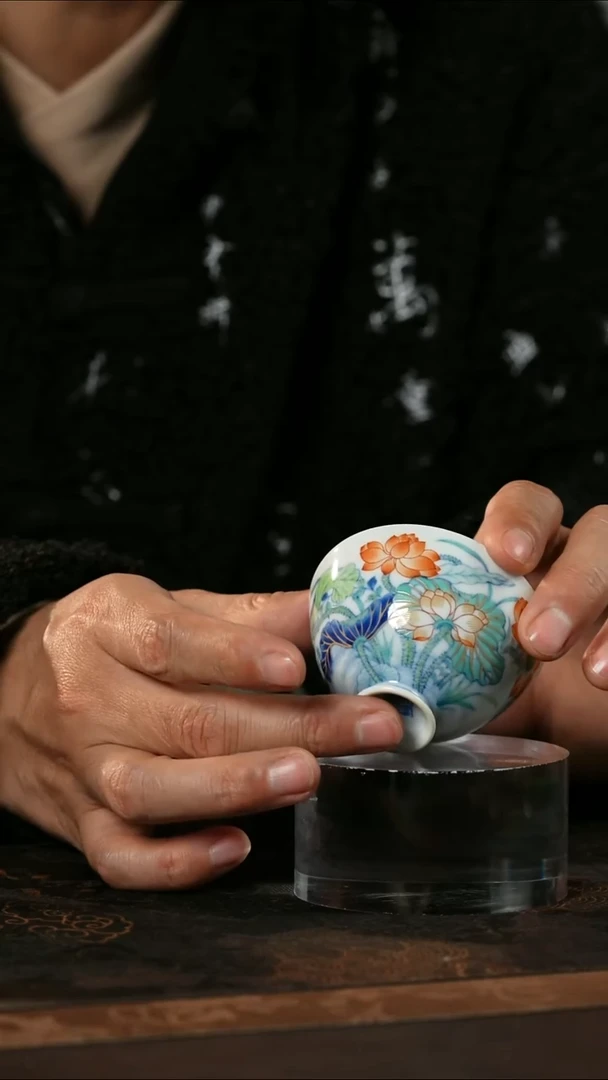 景德镇古彩云霞夏至