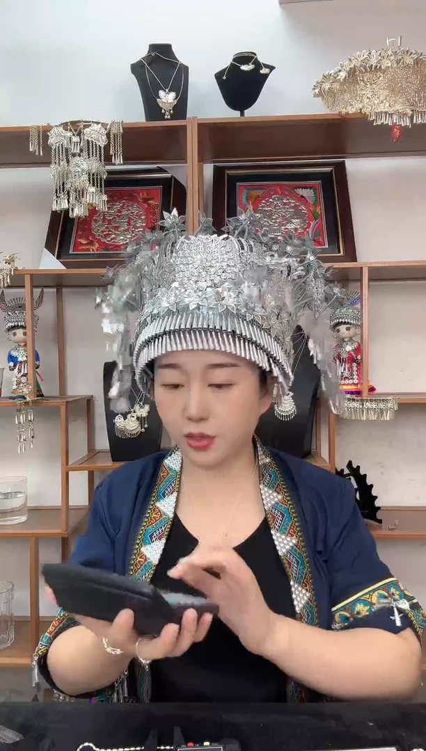 无足银繁花似锦手镯