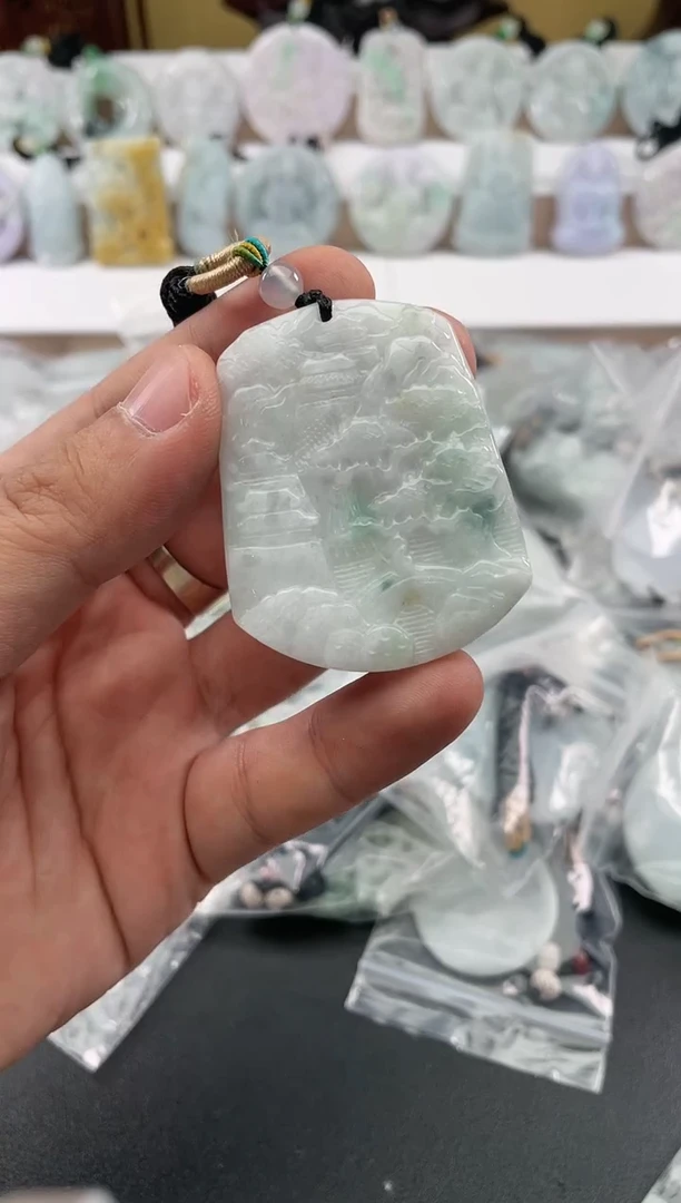 颈饰未镶嵌翡翠25/12/8/.55