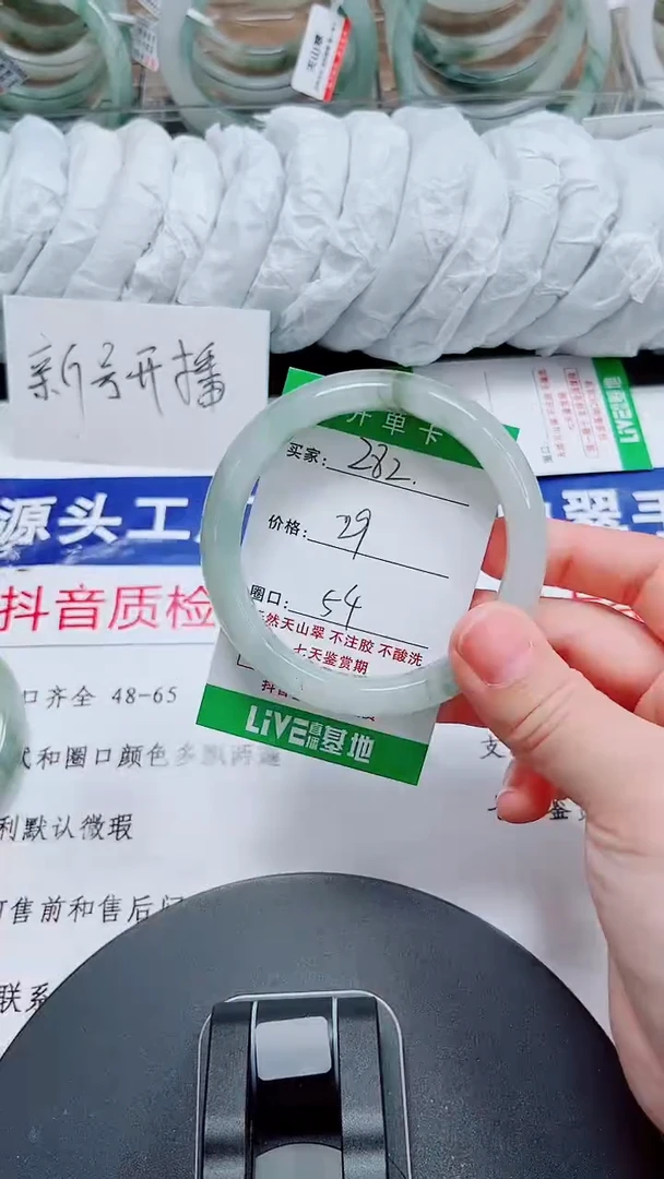 未镶嵌手镯石英质玉282-53/54
