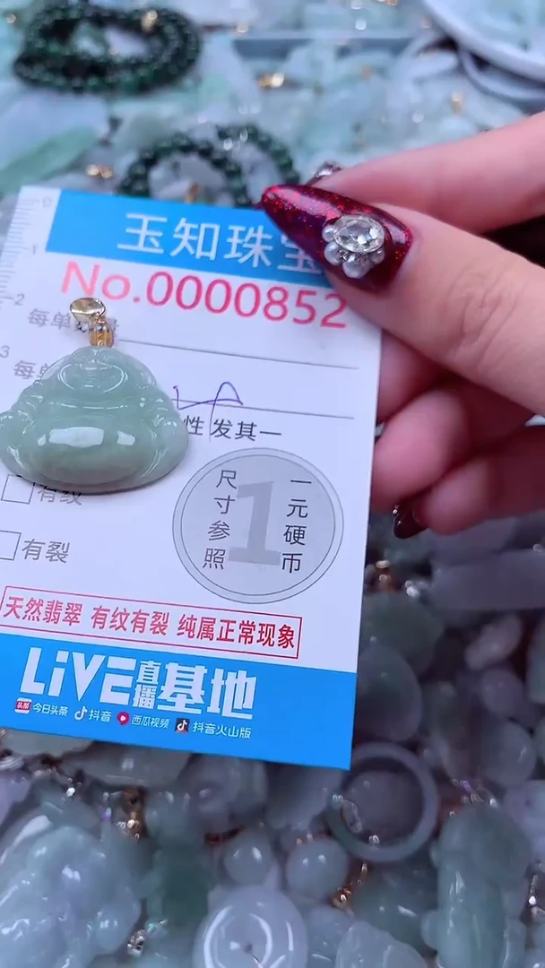 吊坠(不含链)未镶嵌翡翠852
