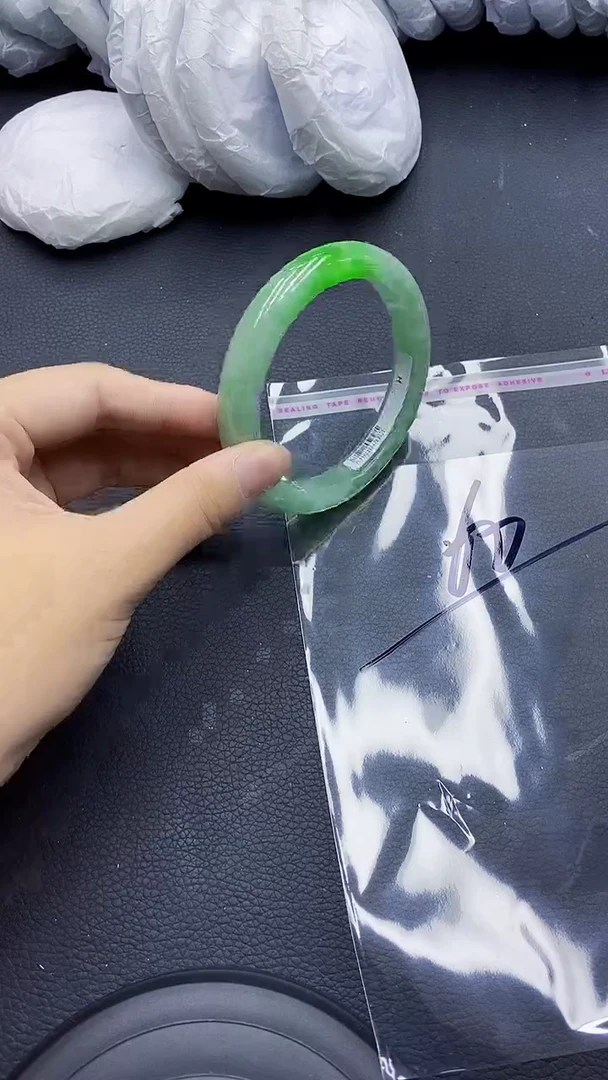 高冰透美人手镯 所见即所得159
