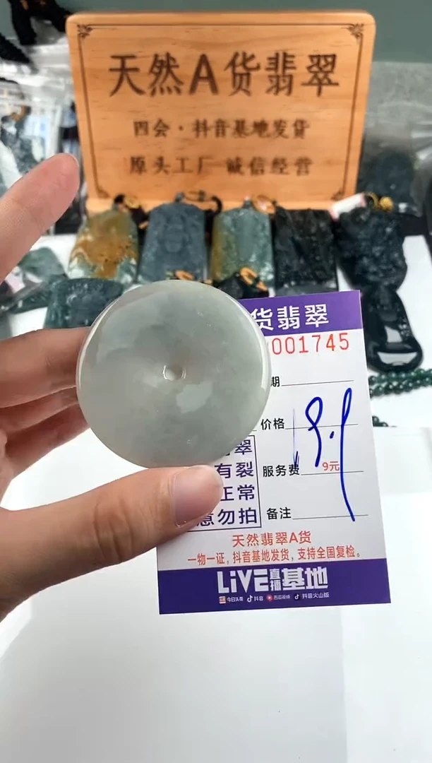 颈饰未镶嵌翡翠