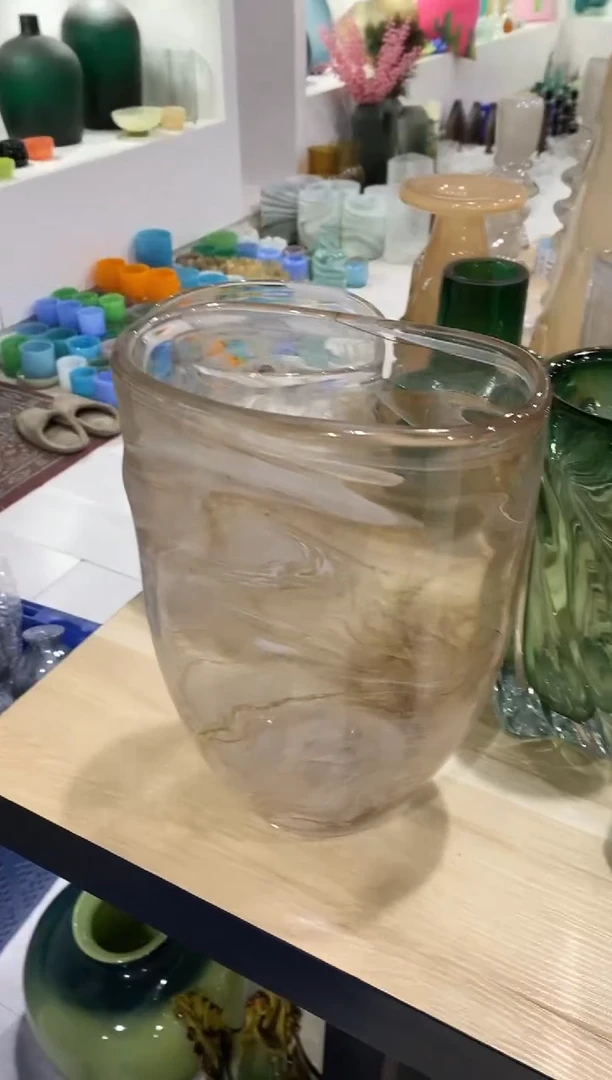 慕忆家手作琉璃花瓶