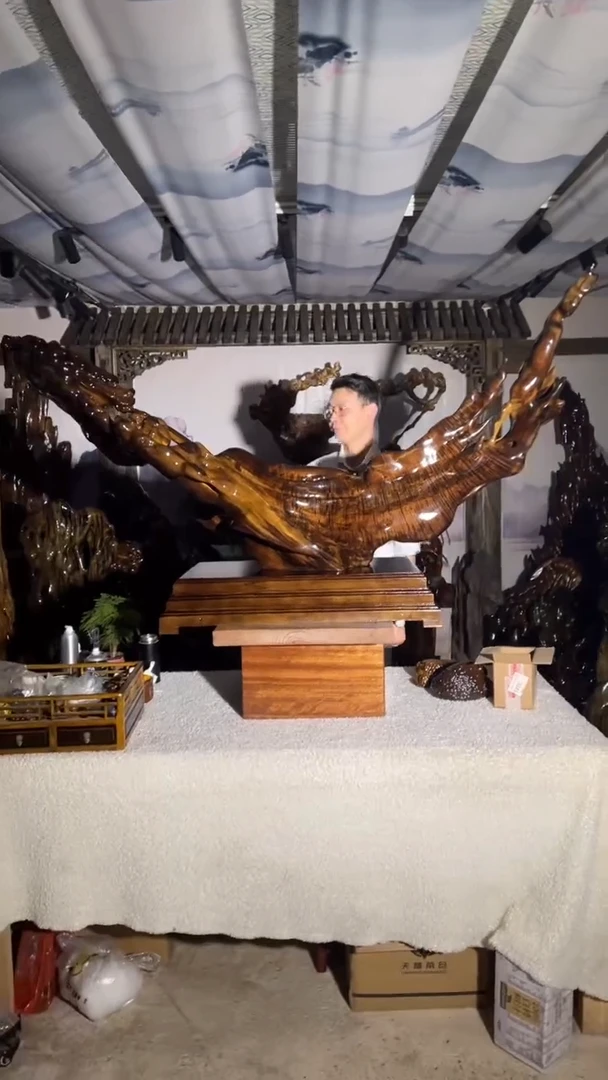 【闪购商品】金丝楠金丝楠小叶桢楠摆件