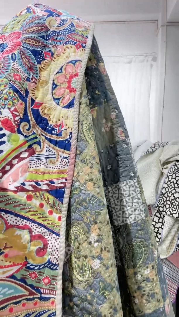 棉200*230纯棉床盖77号微瑕