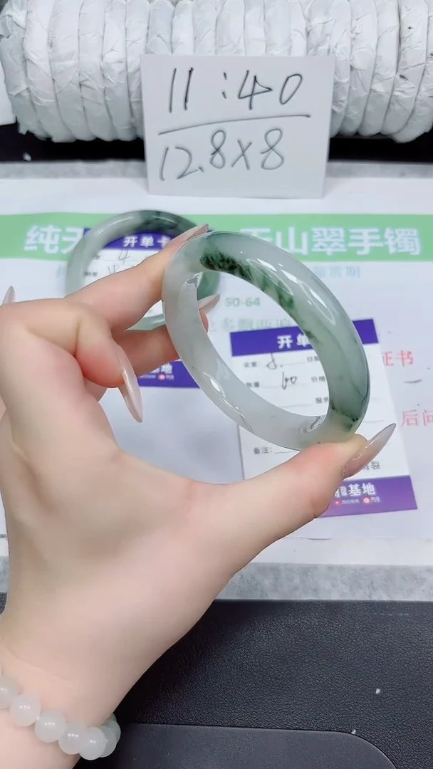 石英质玉手镯未镶嵌5-60